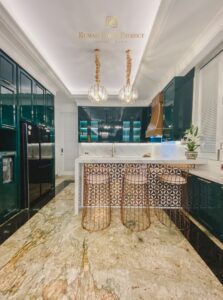 Dapur Klasik Modern Custom Interior
