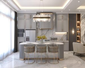Dapur Klasik Modern Custom Interior 