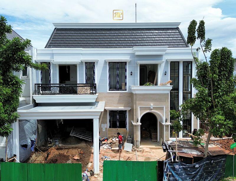Jasa Bangun Rumah Klasik Modern Terpercaya