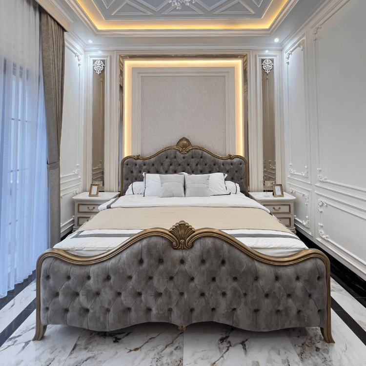 Master Bed Room Custom Interior Klasik Modern