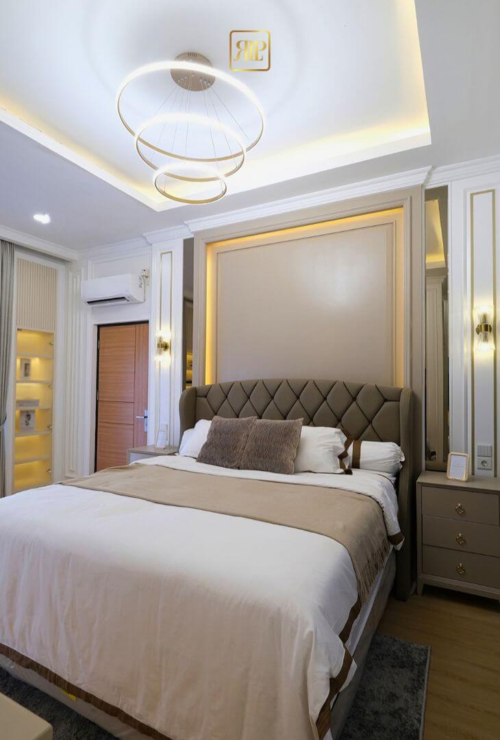 Master Bedroom Custom Interior Rumah Klasik Kamar Modern